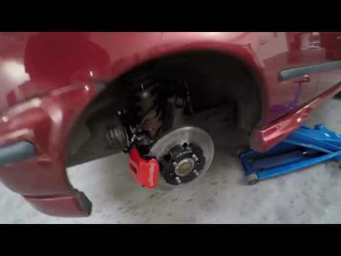 Honda Civic EK3 ‘98 Wilwood rear disk brakes kit swap