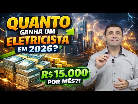 Quanto GANHA um ELETRICISTA em 2026
