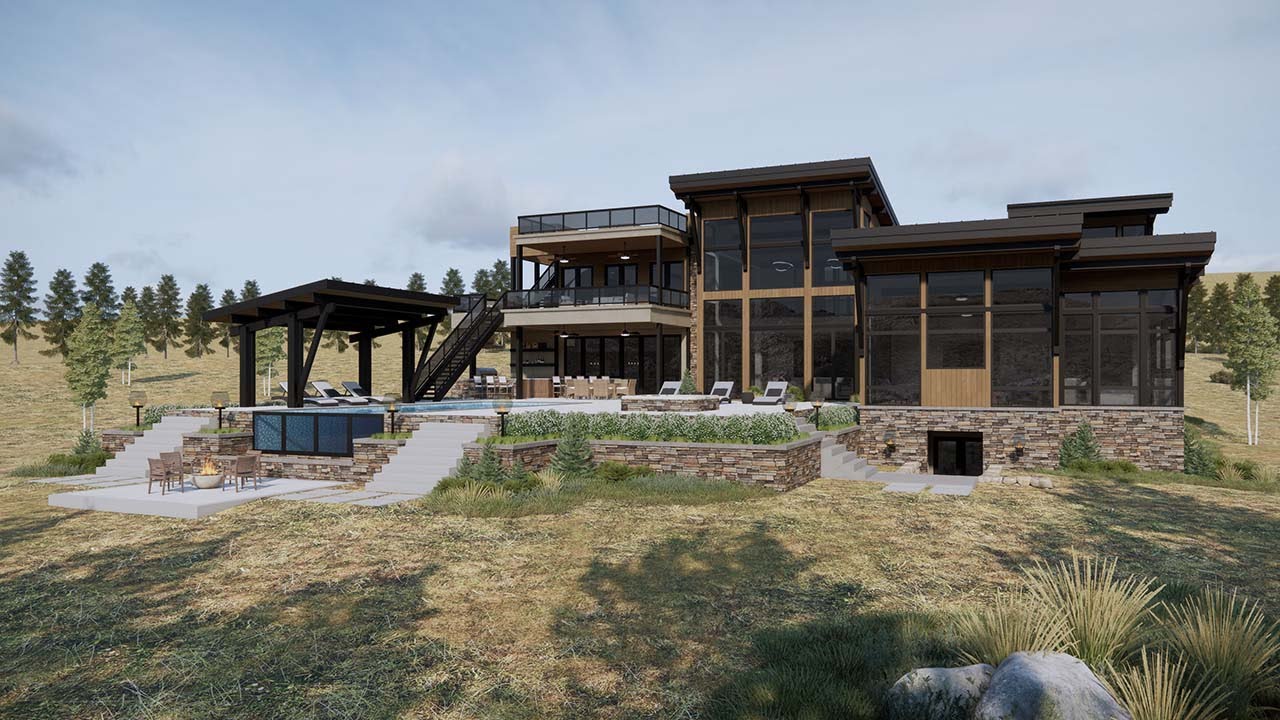 Symphony Shore Estate - Lake Chelan Washington - Parmenter Homes