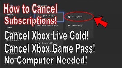 How to Cancel Your Subscription on Xbox One [Do It On Your Console - 100% Working]