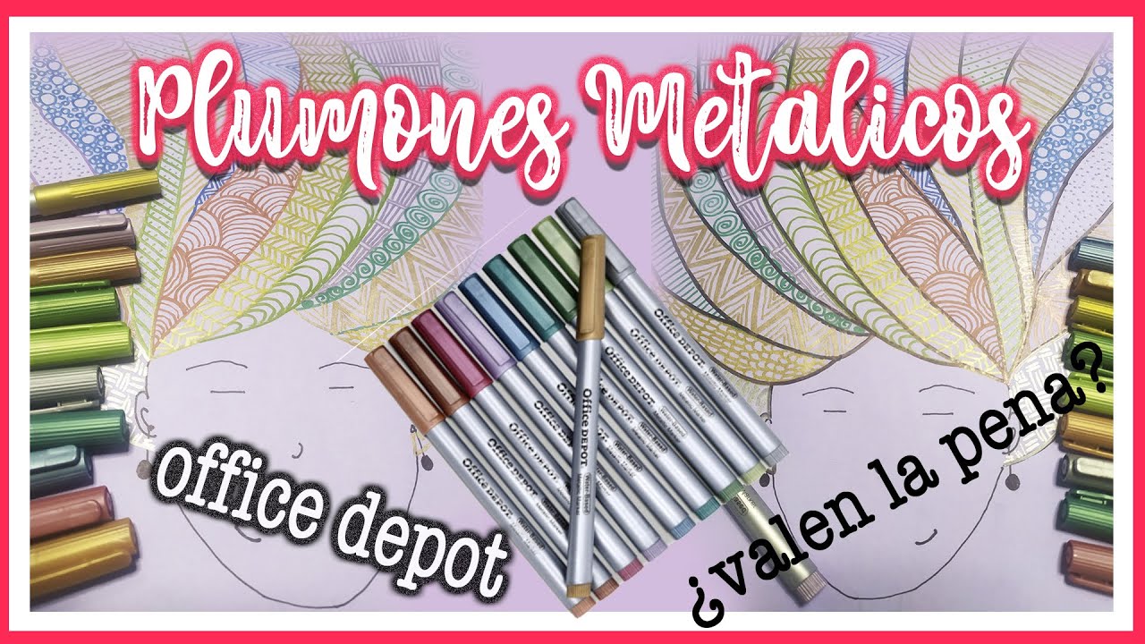 MARCADORES METALICOS ? OFFICE DEPOT - YouTube