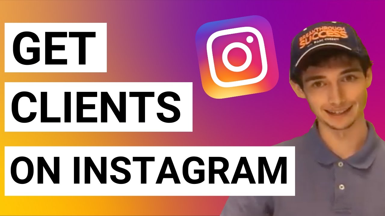 MONETIZE INSTAGRAM: HOW TO GET CLIENTS ON INSTAGRAM - YouTube