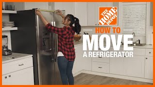 How To Move A Refrigerator Kitchen Appliances The Home Depot Youtube