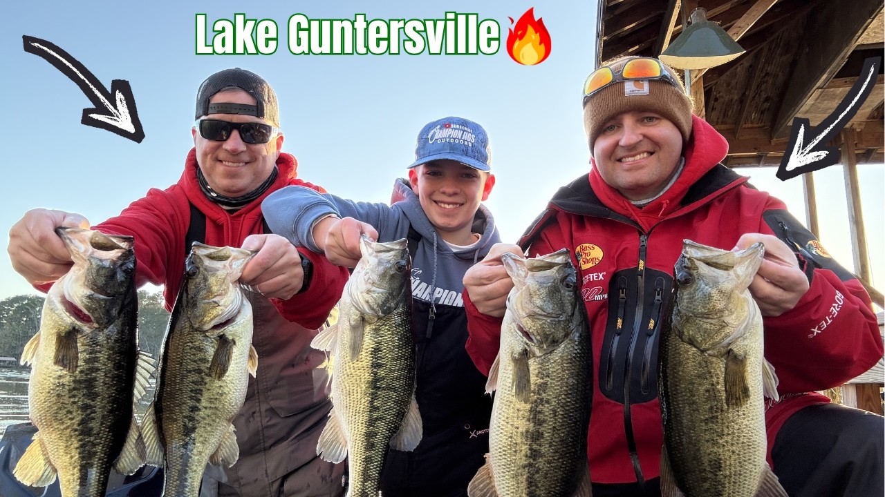 Bass Fishing Lake Guntersville March 2026