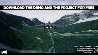 Flying System and Google Maps in Unreal Engine 4