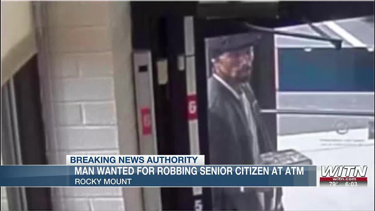 POLICE: Man wanted for robbing senior citizen at Rocky Mount ATM - YouTube