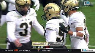 an accidental onside kick...
