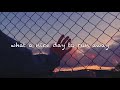 逃げ出すのにピッタリな日だ what a nice day to run away (feat. Resident, Jomie, Snøw) - Fudasca〔和訳〕