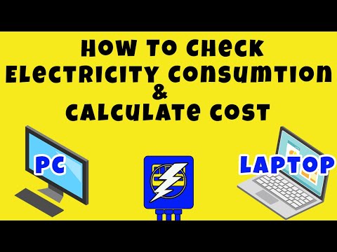 Video: Kiek kainuoja elektros energija paleisti nešiojamąjį kompiuterį?