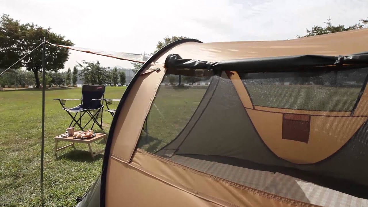  FASTCAMP Big Family Onetouch Tent YouTube
