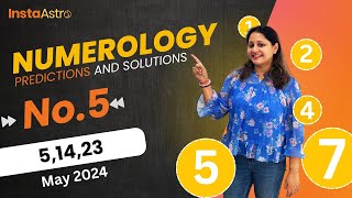 Numerology Predictions & Solutions May 2024 | Numerology Number 5 | #numerology #number #video