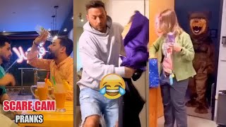 🤑🤑 BEST SCARE CAM Priceless Reactions 2024#07 | Funny Videos TikTok🤣🤣 | Scare Cam Pranks