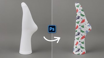 How to Socks mockup in Adobe Photoshop | Step by Step Tutorial