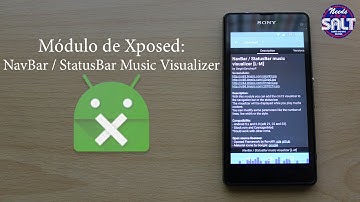 NavBar / StatusBar Music Visualizer [Xposed]
