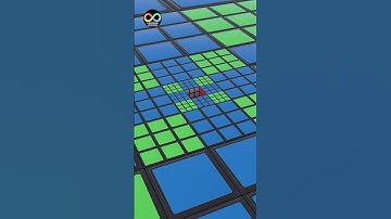 Infinite Rubik Motion Loop 3D Animation No.2