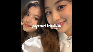 page curl transition (preset and xml file) | #alightmotion  #shorts #alightmotionpreset