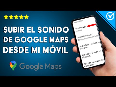 ¿Cómo subir el sonido de GOOGLE MAPS desde mi dispositivo iPhone o iPad?