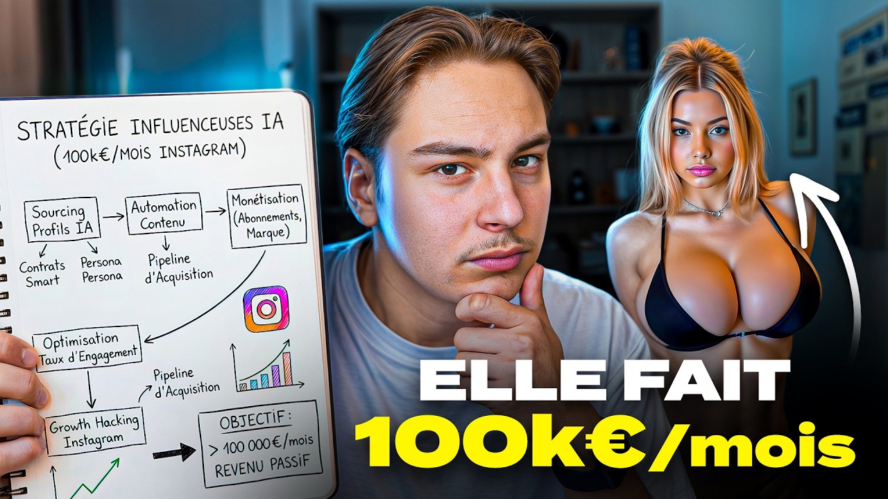 Ces influenceuses IA font 100 000 € par mois sur Instagram