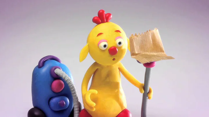 ClayPlay - Play Doh Stop Motion Animation - Vacuum...