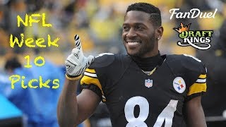 NFL (Fanduel + DraftKings) Week 10 Picks