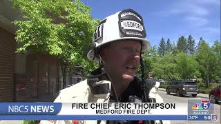 Medford Fire Dept. contains apartment fire originating from kitchen