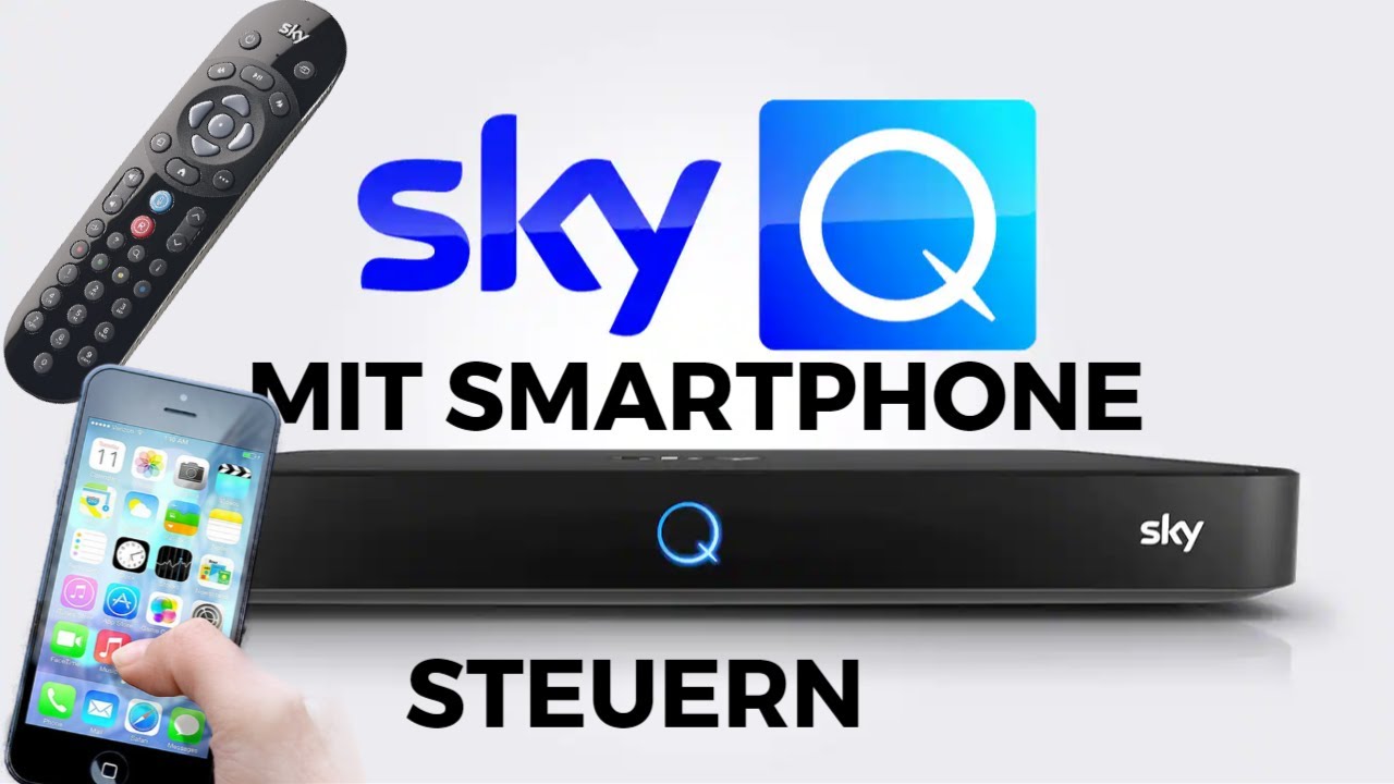Sky Q Receiver Mit Alexa Steuern SKY Q Receiver mit Smartphone steuern - YouTube