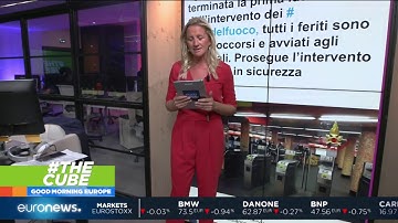 #TheCube | Out-of-control escalator at a Rome metro station injures 20