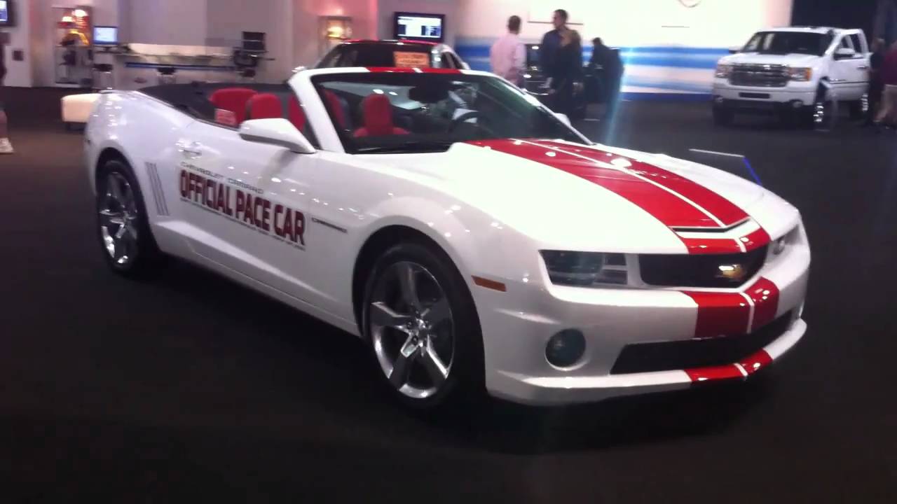 2011 Camaro Ss Convertible Indy 500 Pace Car Youtube