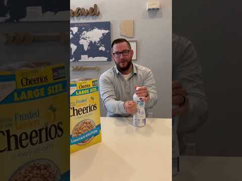 Chris tries frosted