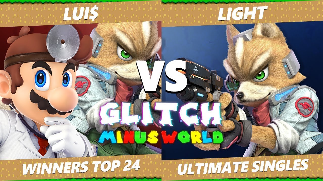 Glitch 7 SSBU -  Lui$ (Doctor Mario, Fox) VS Rogue Light (Fox) Smash Ultimate W. Round of 24