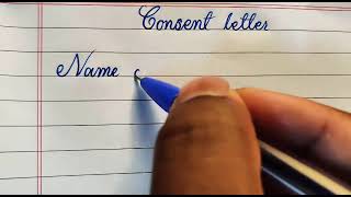 consent letter for vaccination // how to write content letter from parent // consentletter