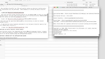 Installing Weblogic Server on Mac