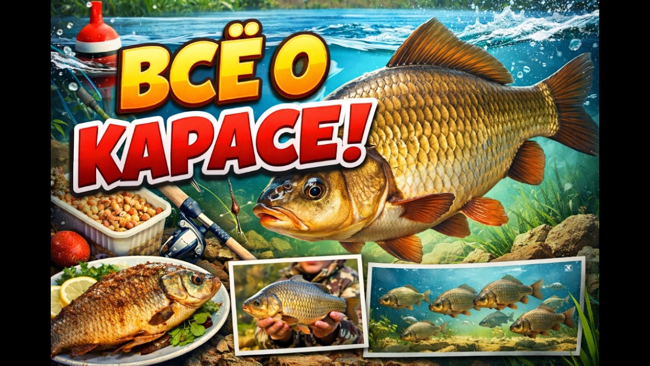 Всё о карасе!