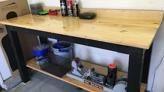 Time lapse construction of a work bench/reloading bench. Detailed instructions to follow! @craftsman @homedepot @black&decker 