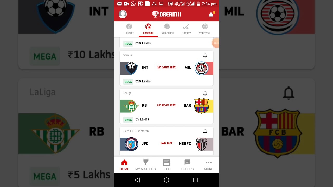 INT vs MIL Dream11 football match... Italian fantasy leaugh match...serie A match..
