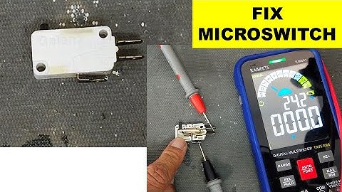 {874} How to Repair Microswitch