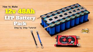 Build a 12v 48Ah Lithium Battery Pack - Step by Step!