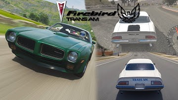 Pontiac Firebird (2nd Gen) in Racing Games | 1970-73 models