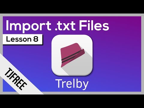 Trelby Lesson 8 - Importing Scripts from Text Files