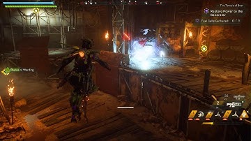 Anthem Playthrough stronghold The Temple of Scars as Wasp interceptor