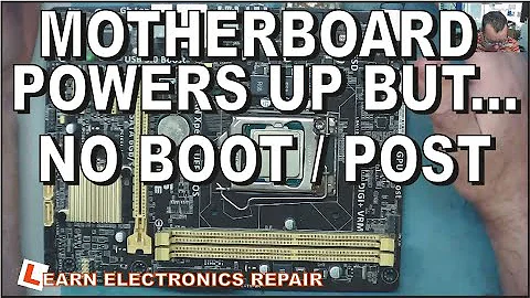 Desktop Motherboard Starts / Powers on but does not boot / POST No boot No beeps/bleeps  LER #178