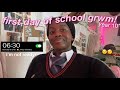 First day of school grwm year 10 freshman year uk edition