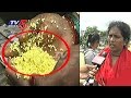 Rain in Hyderabad again; drenched houses, books, food material