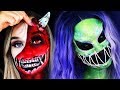 TOP 15 DIY Halloween Makeup IDEAS + 2 Cool DIY Costumes 2018