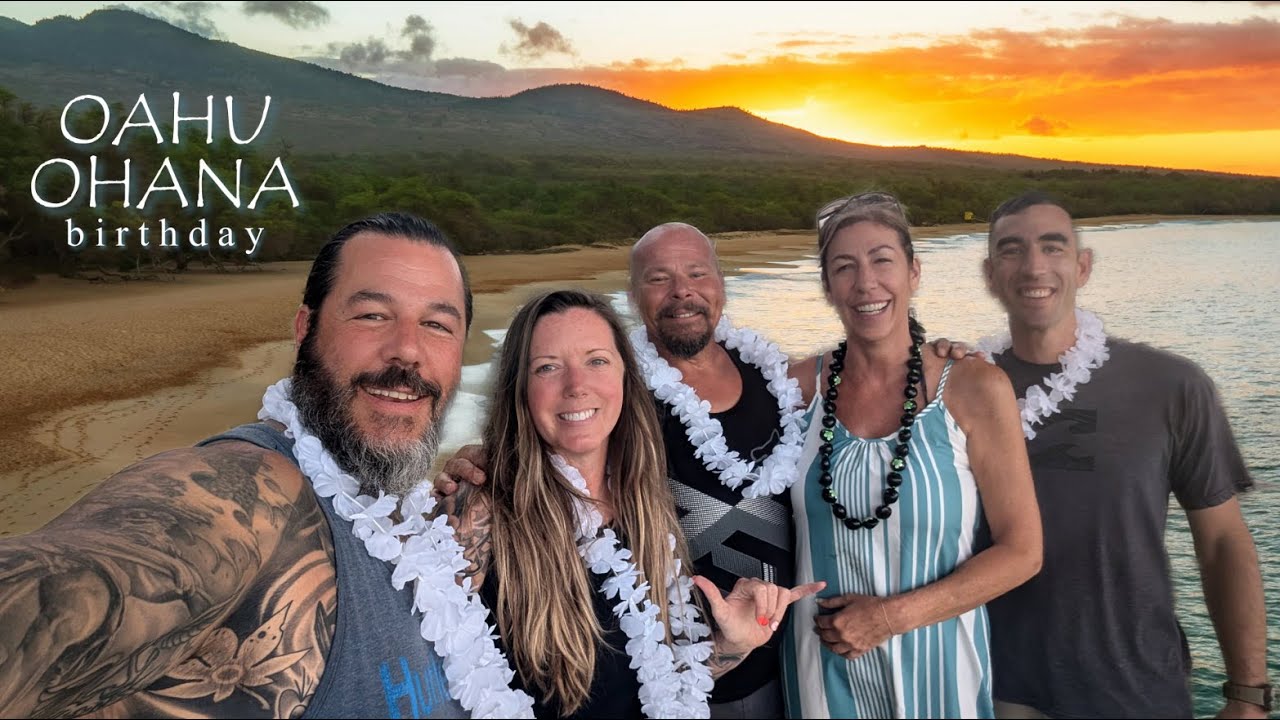 ⁣OHANA in OAHU | Happy Birthday 🎂