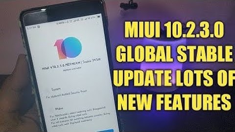 MIUI 10.2.3.0 Stable update for Xiaomi Redmi Note 4, lots of new updates, changelog, rear portrait