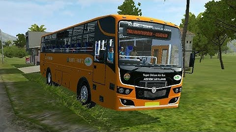 KSRTC Swift Deluxe Air Bus Mod For Bus Simulator Indonesia