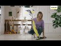 How do i assemble my sc 3 upright easyfix steam mop  karcher middle east