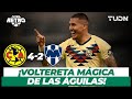 Futbol Retro: ¡El Ame dió la vuelta y goleó al Monterrey! | América 4-2 Rayados - 2019 | TUDN