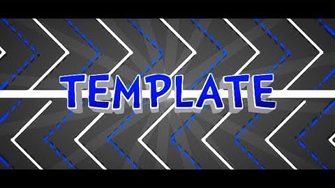 Free Blue Intro Template | Panzoid 2D | Bonus: How to edit